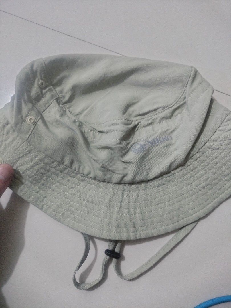 Bucket hat nikko (Category: Activewear) located in Imus. Submitted by emershop (Listing ID 1465657343, Image 1). Description: for sale nikko bucket hat water proof.