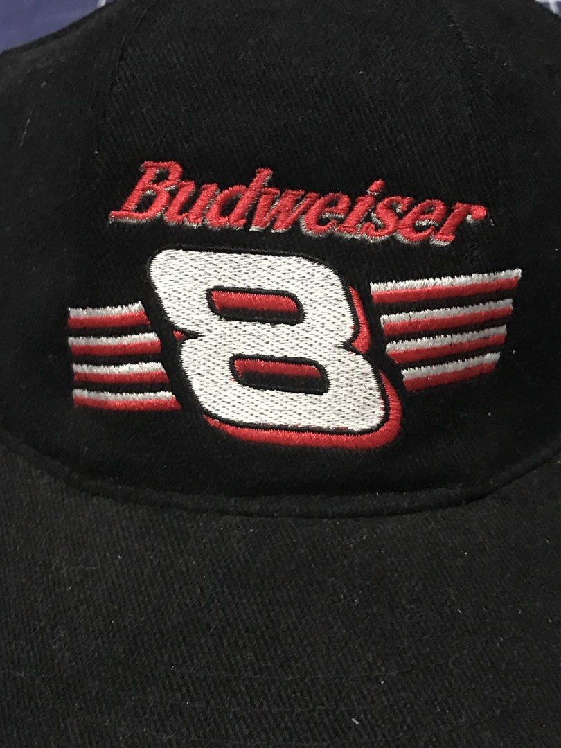 Budweiser NASCAR Racing Cap (Category: Caps & Hats) located in Manila. Submitted by terlterlterl (Listing ID 1465706574, Image 2). Description: needs cleaning.