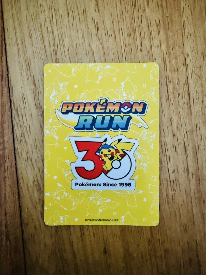 Bulbasaur (Category: Raw Singles) located in Pasig City. Submitted by riikawa (Listing ID 1465609208, Image 3). Description: - Lenticular Bulbasaur Card from Pokemon Run Inclusion - Yellow back with Pokémon Run logo and 30th anniversary graphic (Pokémon since 1996) .