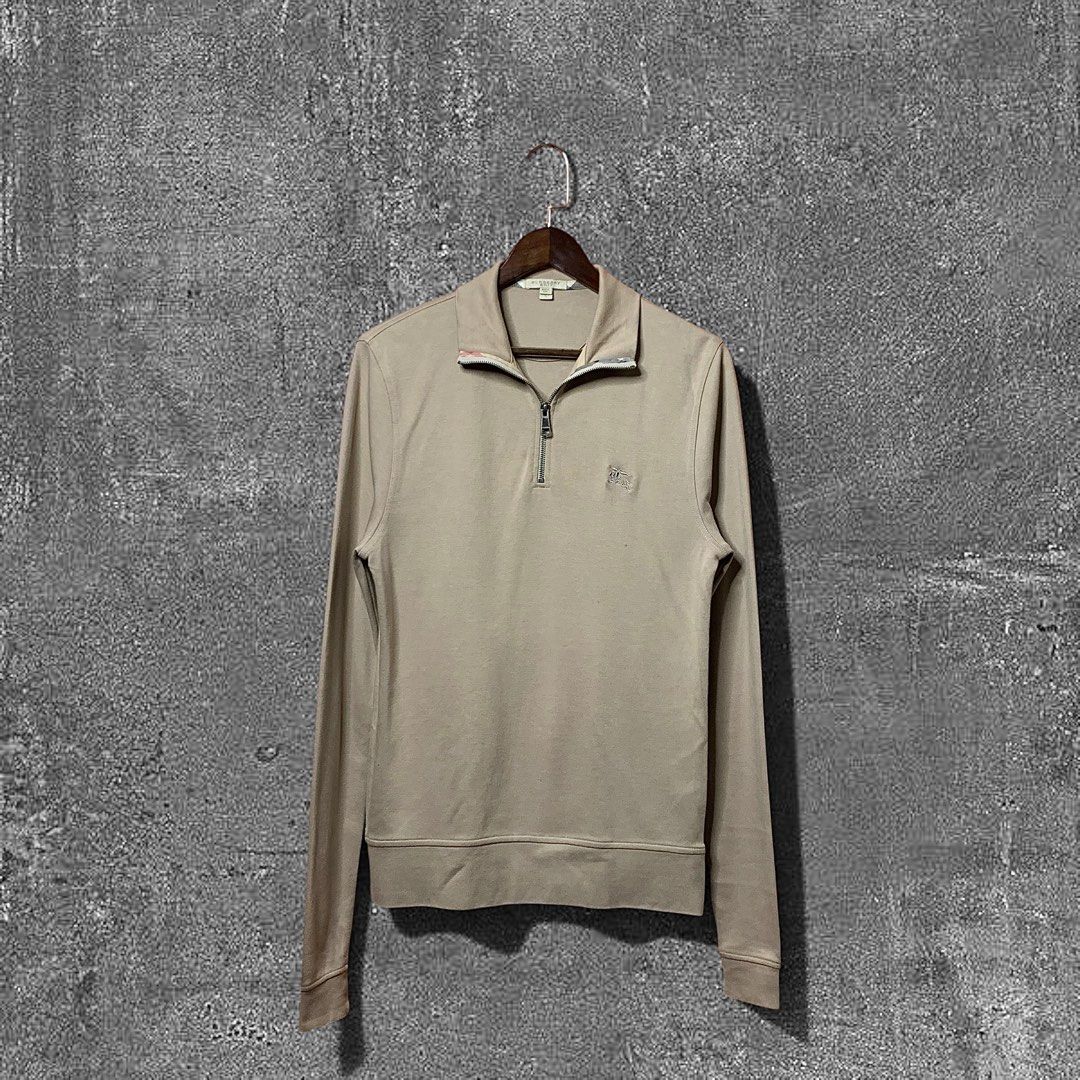 Burberry Brit Khaki Quarter zip (Category: Formal Shirts) located in Quezon City. Submitted by donklasiko (Listing ID 1465635521, Image 1). Description: Condition: 9.5+/10 Pristine condition Issue: non Refer to the dimension 🤗 PM FOR MORE DETAILS NO RETURN, NO EXCHANGE & NO REFUND! ✅I ALSO ACCEPT TRADE/SWAP TO ANYTHING JUST DROP YOUR OFFER Please manage your expectations, this is a secondhand item. What you see is what you get 😊 💵MOP: GCASH, B