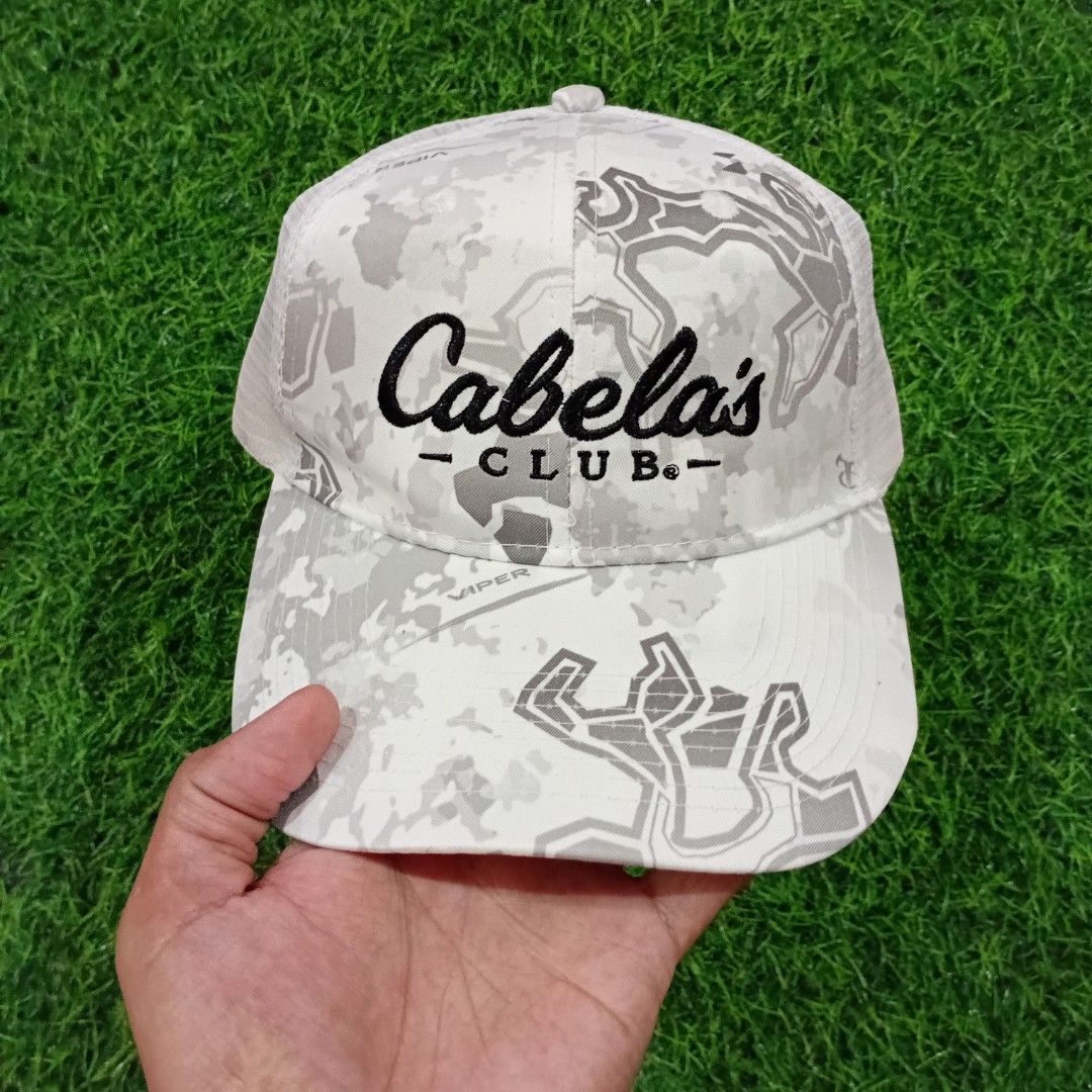 cabelas club trucker cap viper camo pattern (Category: Caps & Hats) located in Muntinlupa City. Submitted by rianrax3012 (Listing ID 1465693229, Image 1). Description: .