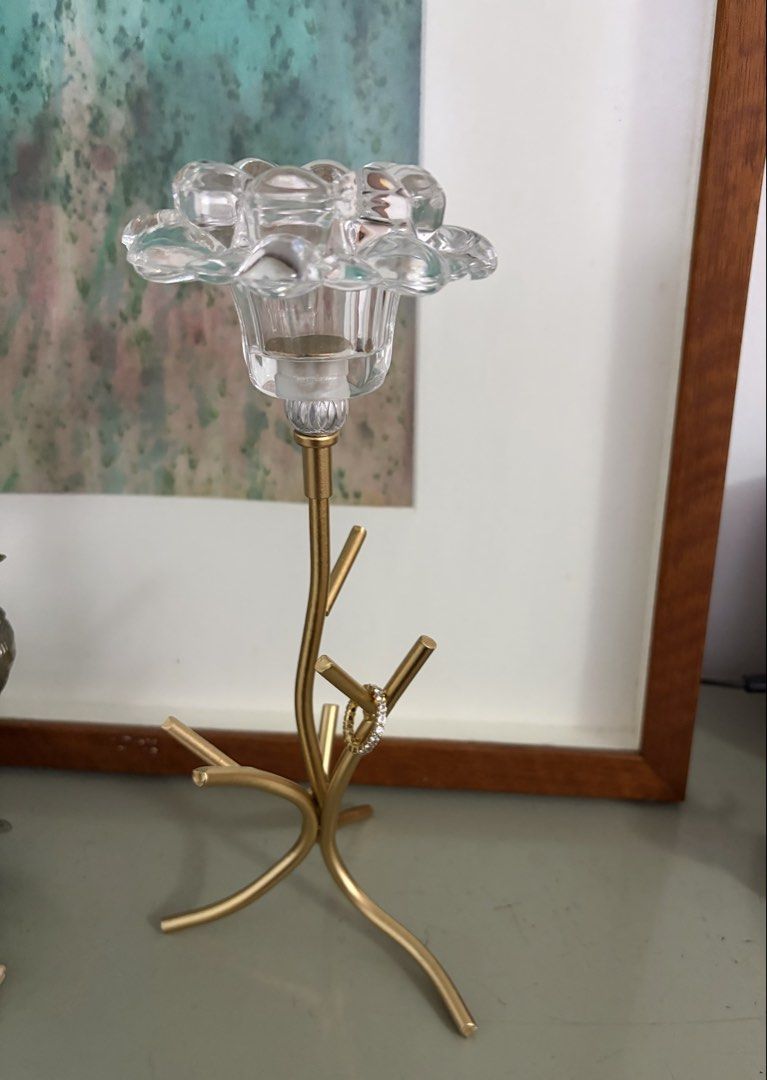 Candle holder/ jewelry holder (Category: Accessory Holder, Box & Organizers) located in Las Pinas. Submitted by cath_mill (Listing ID 1465671759, Image 1). Description: Candle holder/ jewelry holder Acrylic/ metal Height 10” New, unused travel souvenir Ships from Las Pinas Thank you.