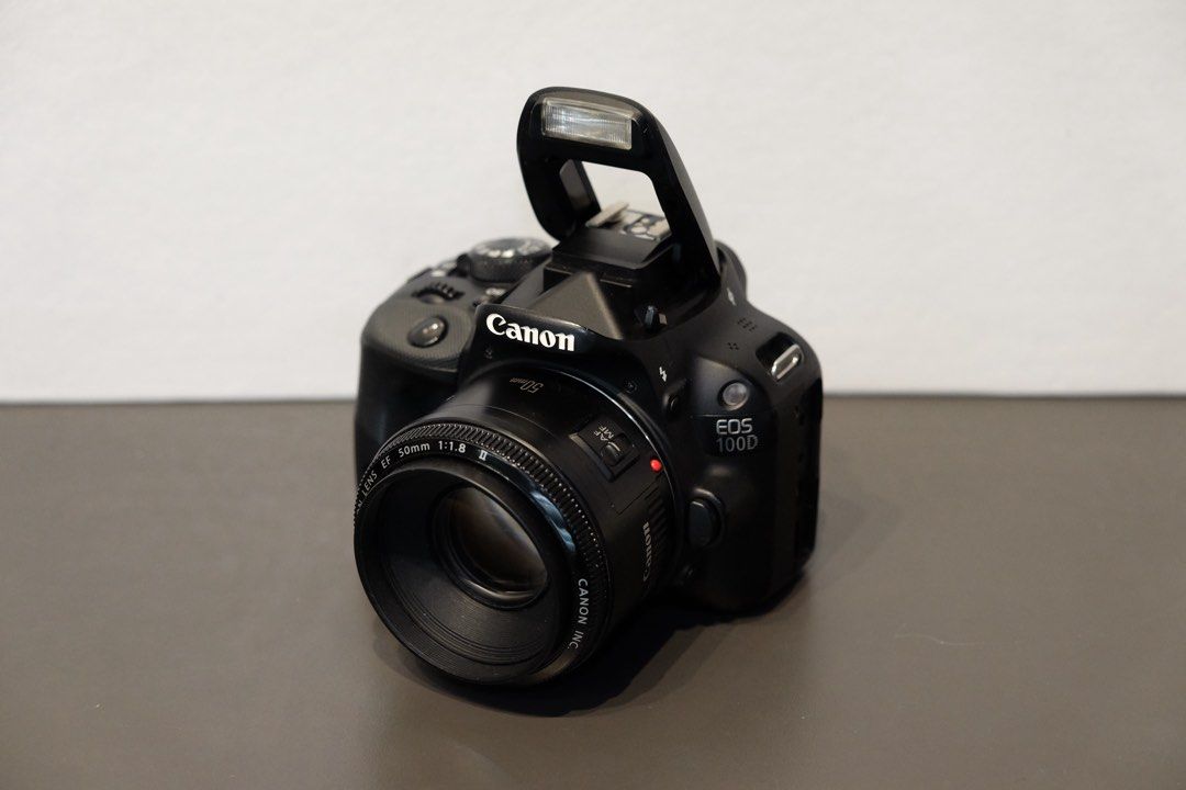 Canon 100D with 50mm lens 1.8 (Category: Cameras) located in Manila. Submitted by gadgetcentral (Listing ID 1465759074, Image 2). Description: For sale‼️ Canon 100D with 50mm 1.8lens / 24.1MP 📸 Touch screen LCD Php14,000 💸 Perfect for📸 ➡️Photobooth ➡️Photojournalism Students ➡️Beginners ➡️School Photography ➡️Events & Documentation Condition:🔥 ✅keypad working ✅Autofocus working ✅flash working ✅Quality shots ✅No fungus ✅No vignette ✅💯% Good c