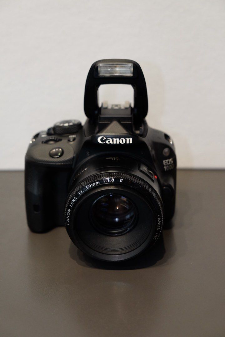 Canon 100D with 50mm lens 1.8 (Category: Cameras) located in Manila. Submitted by gadgetcentral (Listing ID 1465759074, Image 1). Description: For sale‼️ Canon 100D with 50mm 1.8lens / 24.1MP 📸 Touch screen LCD Php14,000 💸 Perfect for📸 ➡️Photobooth ➡️Photojournalism Students ➡️Beginners ➡️School Photography ➡️Events & Documentation Condition:🔥 ✅keypad working ✅Autofocus working ✅flash working ✅Quality shots ✅No fungus ✅No vignette ✅💯% Good c