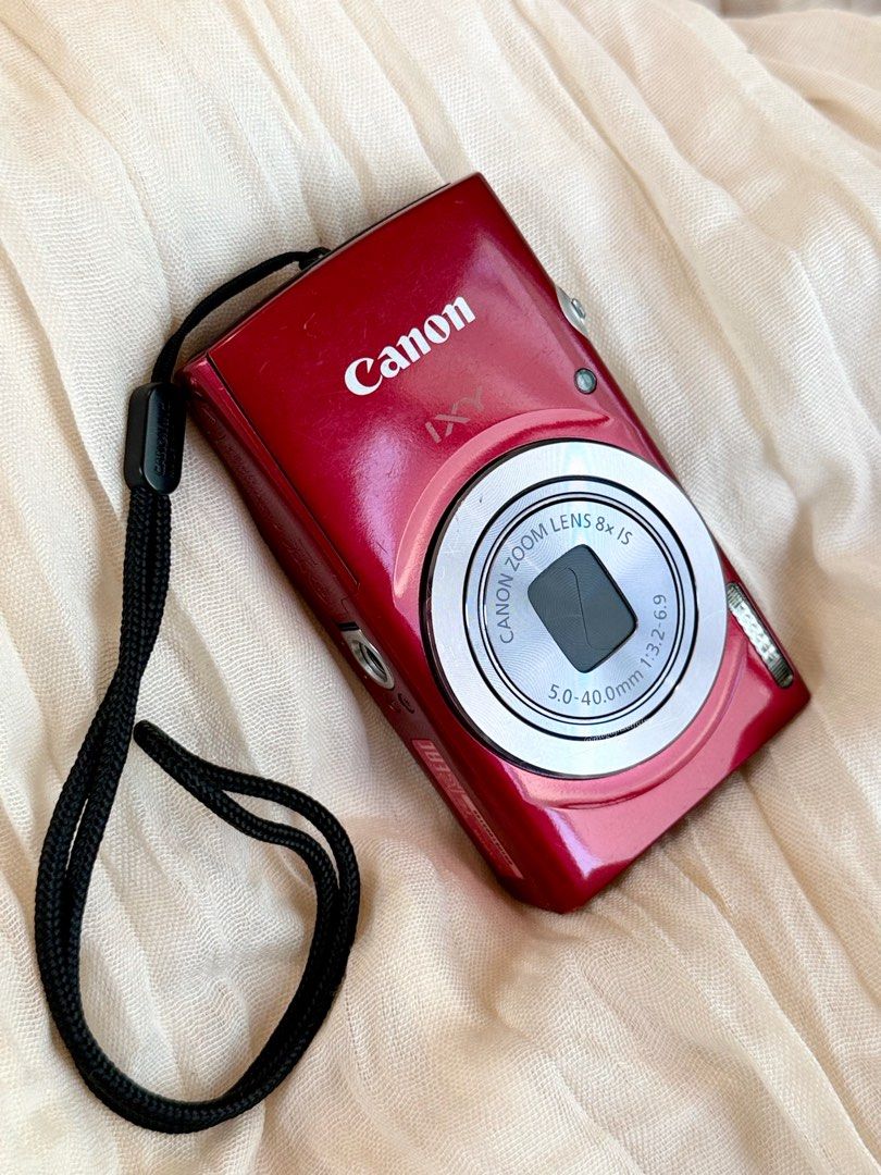 Canon IXY 160/IXUS 165 Red Digital Camera (Category: Cameras) located in General Trias. Submitted by kroshinni (Listing ID 1465691925, Image 2). Description: Description on the last photo, more sample pics/videos at @megapixelfairy.