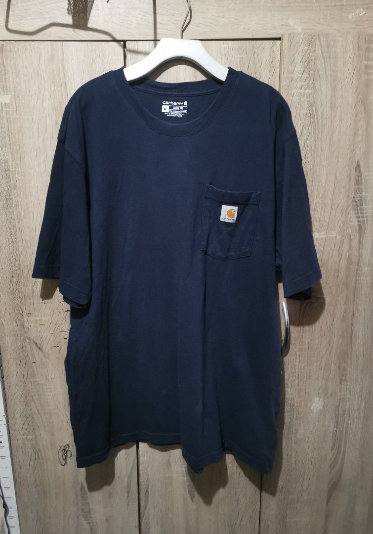 Carhartt pocket tee (Category: Tshirts & Polo Shirts ) located in San Pedro. Submitted by thriftersthrift (Listing ID 1465586807, Image 1). Description: Width(inches) :24.5 Length(inches) :30 Good condition Already wash Issue check pics Color rate : 9/10 🌵ALL ITEMS ARE FROM UKAY BALE SO MANAGE YOUR EXPECTATION 🌵 ASK SELLER FOR MORE INFORMATION COLOR MAY CHANGE TRU LIGHTING.