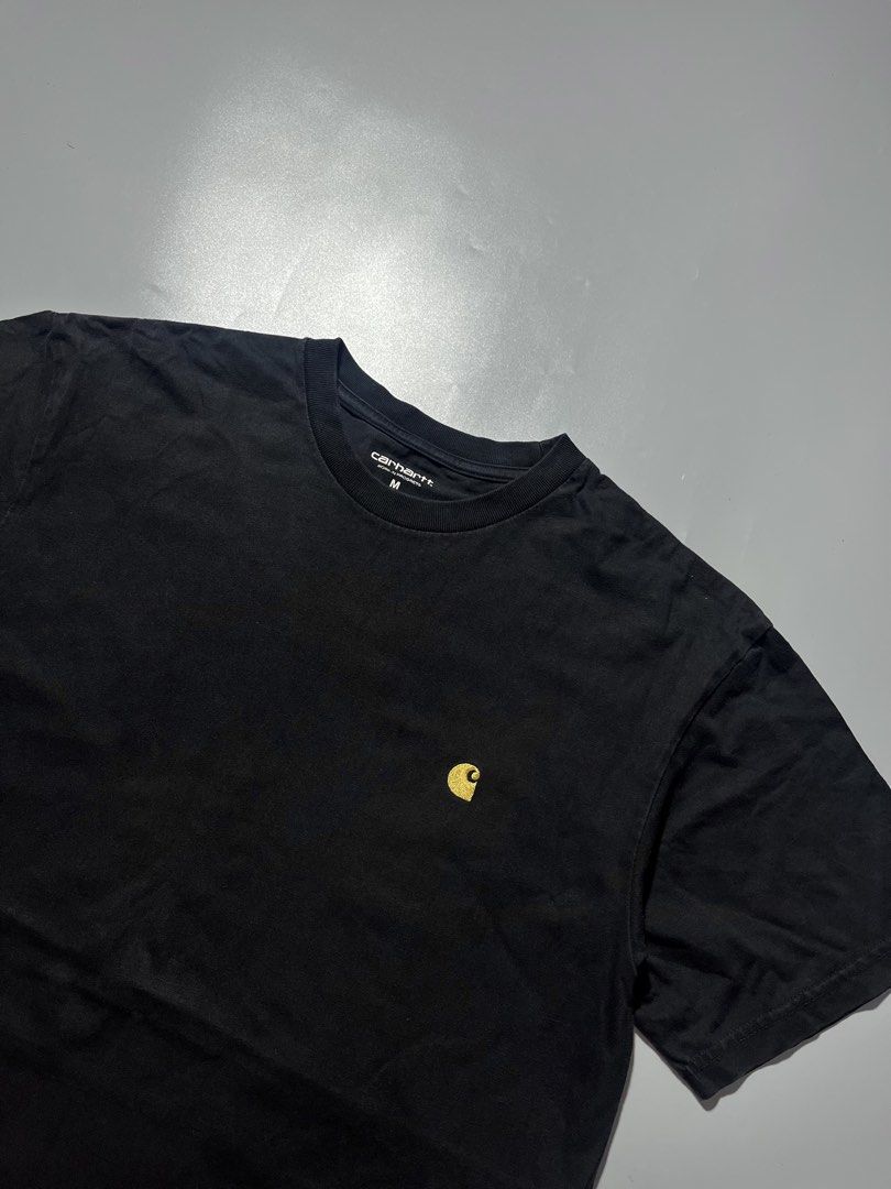 Carhartt Wip Chase Shirt (Category: Tshirts & Polo Shirts ) located in Quezon City. Submitted by metro_junkie.ph (Listing ID 1465708531, Image 3). Description: Carhartt Wip Chase Shirt Size Medium on Tag, Fits Large (21 x 30) Verygood Condition Color Rate May Be 9.3/10 (Charcoal Type Black) Authentic No any Major Flaw/Issue(s) All Detail Posted 780 + SF.