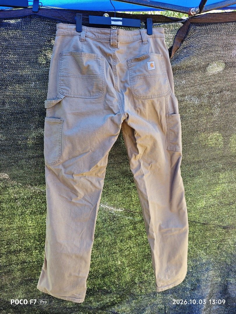 Carhatt pants (Category: Activewear) located in Mexico. Submitted by josephnuqui1980 (Listing ID 1465619400, Image 2). Description: Brand: Carhartt Model/Style: BN2080-W (Rugged Flex Loose Fit Canvas Work Pant) Material/Fabric: 98% Cotton, 2% Elastane (stretch canvas) Fit: Loose Fit Key Feature: Rugged Flex stretch technology for mobility.