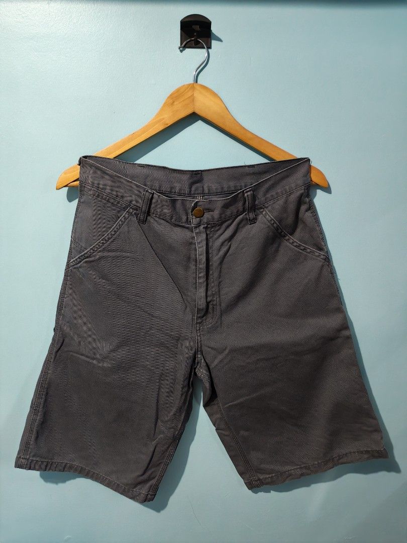 Carousell Carhartt Cargo Shorts Dark Grey (Category: Shorts) located in Manila. Submitted by random_pick (Listing ID 1465757178, Image 2). Description: CARHARTT DOUBLE KNEE DIMES: L21/W32 CR: 10/10 Condition: Excellent ₱749 💸 Location: Tacloban Leyte Meet-up: Downtown Area Only Delivery Available via Maxim Nationwide Shipping Available! J&T/LBC Payment First + Shipping Fee GCash / Maya Disclaimer: All items posted are pre-owned/ thrifted. Brand 