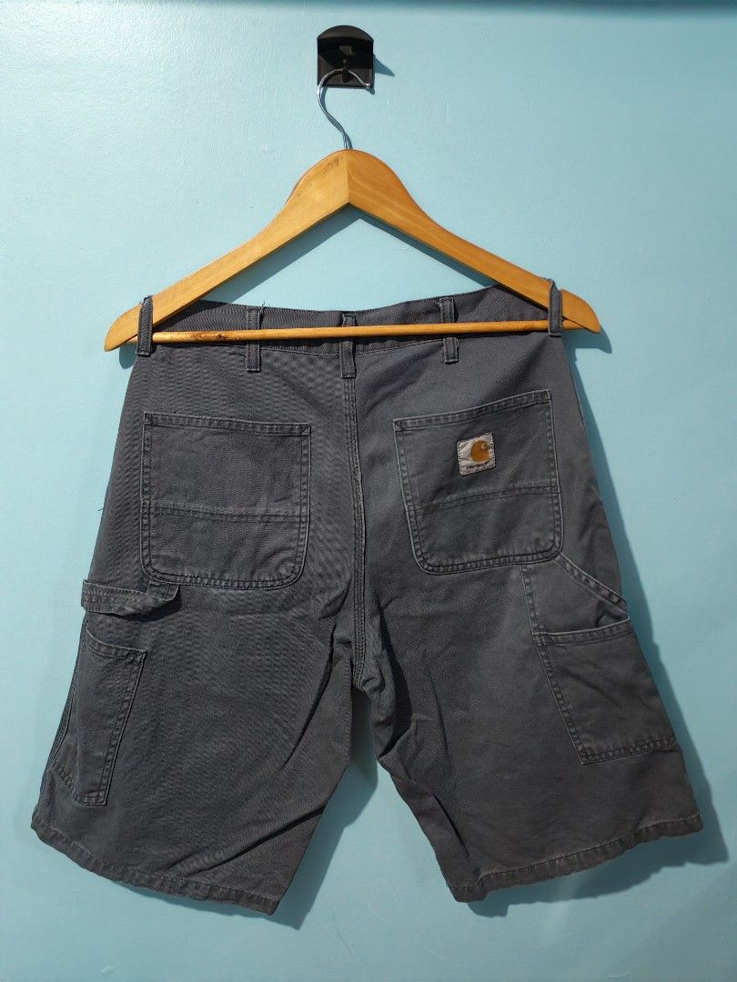 Carousell Carhartt Cargo Shorts Dark Grey (Category: Shorts) located in Manila. Submitted by random_pick (Listing ID 1465757178, Image 3). Description: CARHARTT DOUBLE KNEE DIMES: L21/W32 CR: 10/10 Condition: Excellent ₱749 💸 Location: Tacloban Leyte Meet-up: Downtown Area Only Delivery Available via Maxim Nationwide Shipping Available! J&T/LBC Payment First + Shipping Fee GCash / Maya Disclaimer: All items posted are pre-owned/ thrifted. Brand 