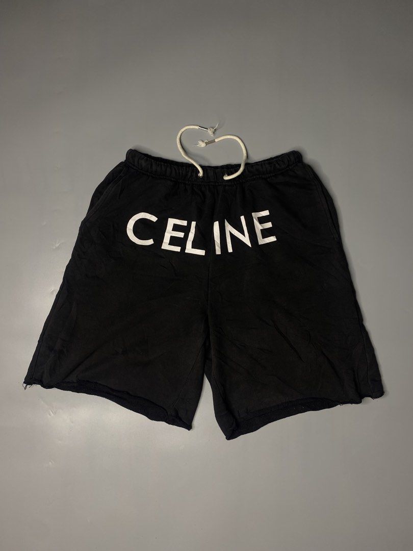 Celine Paris Mesh Shorts (Category: Shorts) located in Bago City. Submitted by jg_finds_ (Listing ID 1465635861, Image 1). Description: size Large waist- 28-36 inch length- 19 inch Excellent .