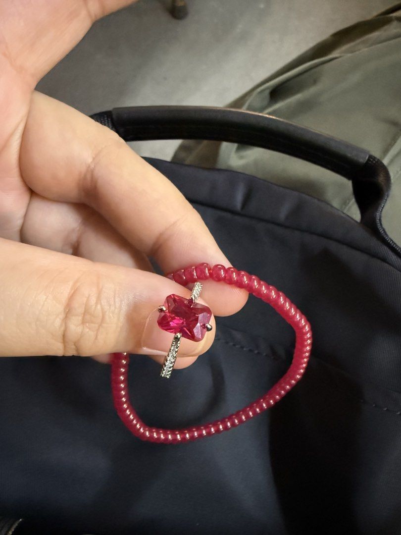 Certified Ruby Ring and Bracelet Set (Category: Bracelets) located in Taguig. Submitted by v.stash (Listing ID 1465690500, Image 1). Description: Certified Ruby Bracelet and Ring Set Pickup from Pque.