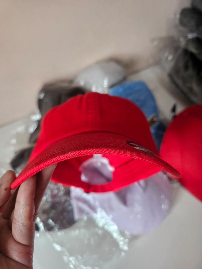 CHAMPION Cap - Red (Category: Caps & Hats) located in Quezon City. Submitted by senyoramaria2 (Listing ID 1465631460, Image 3). Description: CHAMPION Cap OSFA #US pasabuy.