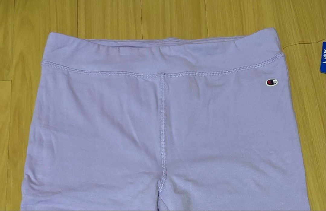 Champion Lilac Flare Leggings Small - Medium (Category: Activewear) located in Quezon City. Submitted by beckyshop2024 (Listing ID 1465709445, Image 1). Description: - Unused, no more tag - Original from US - Youth Large on tag, fits up to Medium Adult.