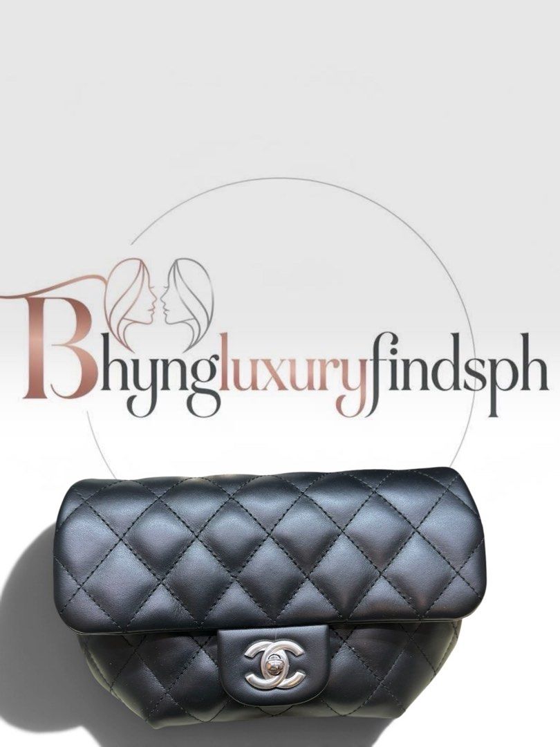 chanel bumbag and shoulder bag (Category: Luxury Bags & Wallets) located in Manila. Submitted by bhyngluxuryfindsph (Listing ID 1465753046, Image 1). Description: microchip with entrupy cert can be worn as a bumbag and as a shoulder bag.