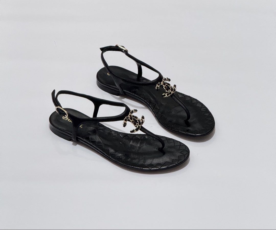 Chanel sandals (Category: Sandals) located in Quezon City. Submitted by byuklph (Listing ID 1465706168, Image 3). Description: Auth💯size36C Excellent condition No inclusion Minimal signs of used .
