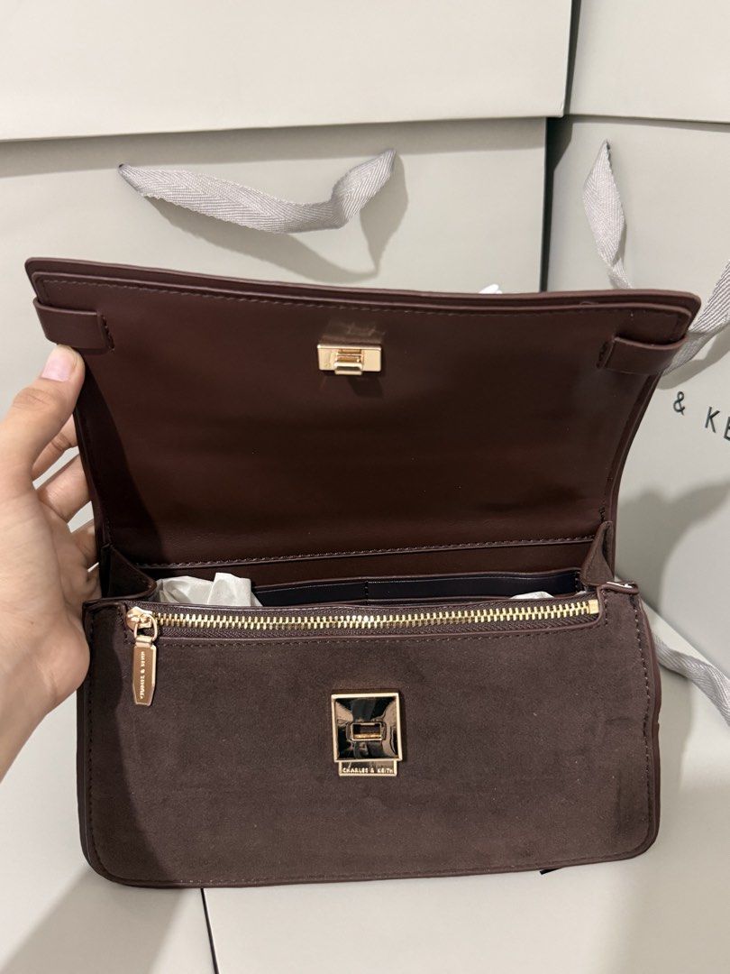 Charles&keith arlet belted top hndle bag (Category: Cross-body Bags) located in Cavite. Submitted by miksycrls (Listing ID 1465626315, Image 3). Description: C& KEITH BAGS AVAILABLE✨👜🛍️ 📌REMINDER PLS READ BELOW ⬇️ ✨INCLUSION✨ 🔗TAG&DUSTBAG 🔗WHAT YOU SEE IS WHAT YOU GET 🔗manage your expectations items are MPO | Mall Pull Out 📩 TO ORDER | ASK DETAILS | PHOTO’S: Send me a private message! +60paperbag 💸:GCASHH/GOTYMEE 📍:IMUSCAVITE 🚚:SCO|SPX 