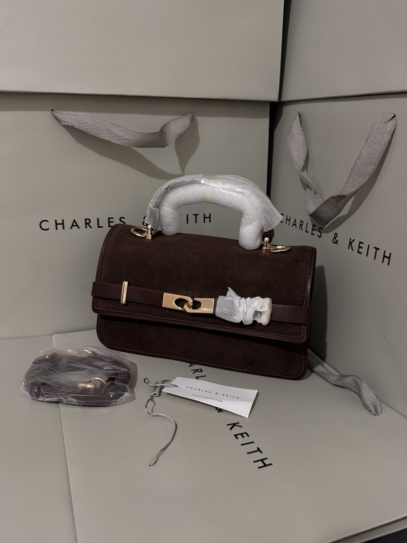 Charles&keith arlet belted top hndle bag (Category: Cross-body Bags) located in Cavite. Submitted by miksycrls (Listing ID 1465626315, Image 1). Description: C& KEITH BAGS AVAILABLE✨👜🛍️ 📌REMINDER PLS READ BELOW ⬇️ ✨INCLUSION✨ 🔗TAG&DUSTBAG 🔗WHAT YOU SEE IS WHAT YOU GET 🔗manage your expectations items are MPO | Mall Pull Out 📩 TO ORDER | ASK DETAILS | PHOTO’S: Send me a private message! +60paperbag 💸:GCASHH/GOTYMEE 📍:IMUSCAVITE 🚚:SCO|SPX 