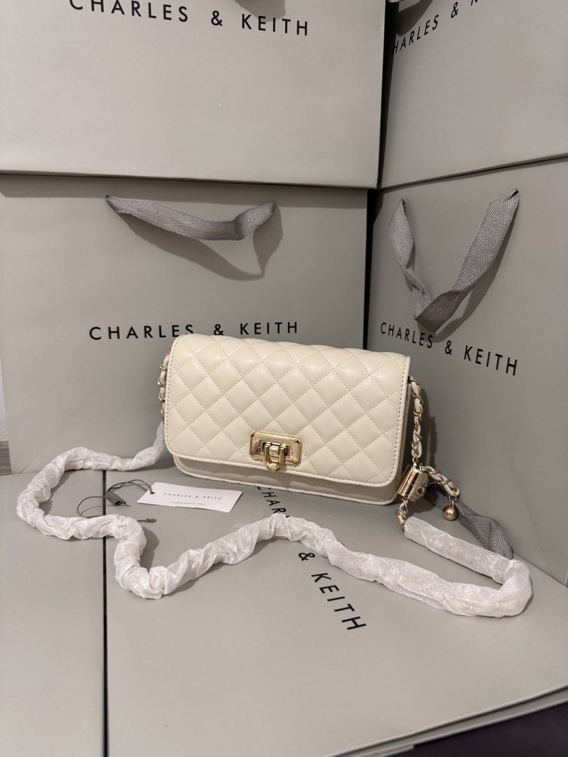 Charles&keith cressida quilted push lock clutch (Category: Cross-body Bags) located in Cavite. Submitted by miksycrls (Listing ID 1465598326, Image 1). Description: 📌REMINDER PLS READ BELOW ⬇️ ✨INCLUSION✨ 🔗TAG&DUSTBAG 🔗WHAT YOU SEE IS WHAT YOU GET 🔗manage your expectations items are MPO | Mall Pull Out 📩 TO ORDER / ASK DETAILS: Send me a private message! +60paperbag 💸:GCASHH/GOTYMEE 📍:IMUSCAVITE 🚚:SCO|SPX EXPRESS SF ONLY📦 OTHER COURIER:�