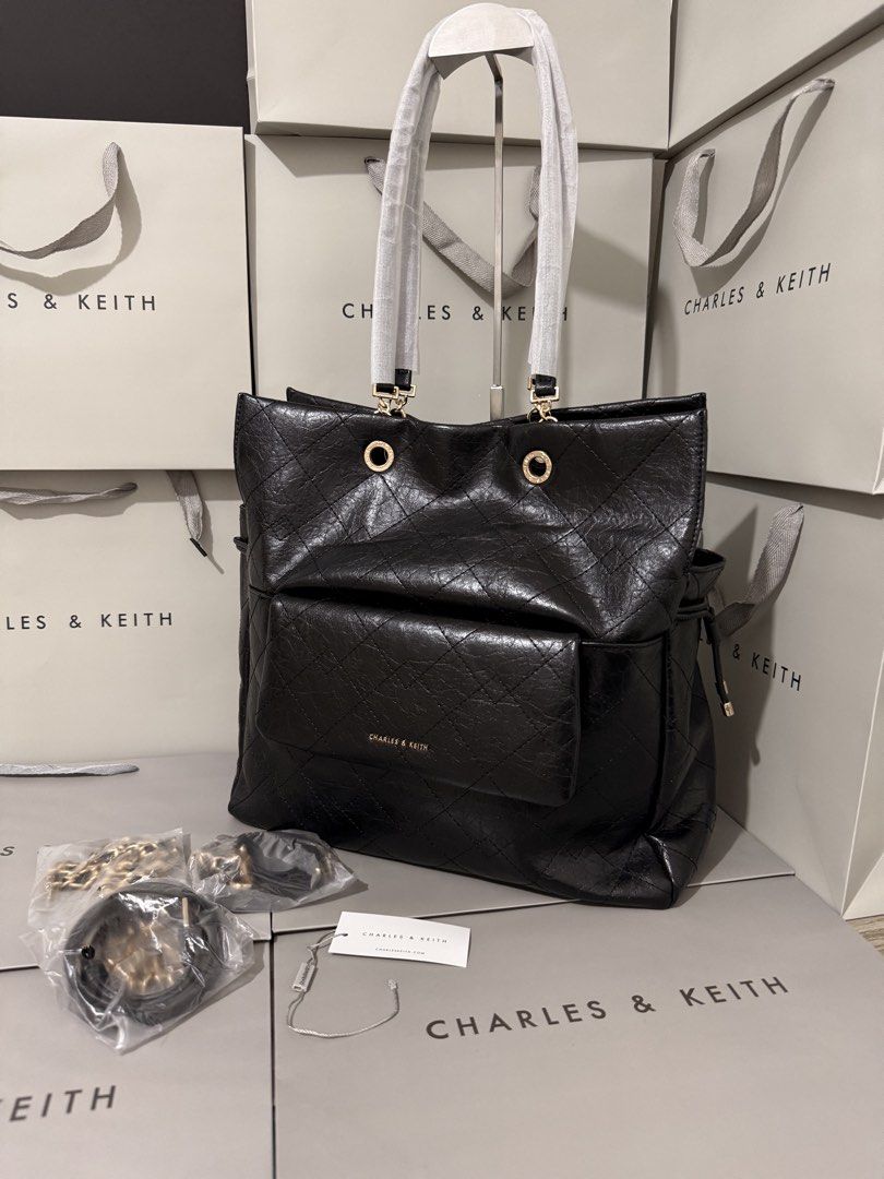 Charles&keith Duo quilted drawstring twoway backpack (Category: Cross-body Bags) located in Cavite. Submitted by miksycrls (Listing ID 1465624477, Image 1). Description: C& KEITH BAGS AVAILABLE✨👜🛍️ 📌REMINDER PLS READ BELOW ⬇️ ✨INCLUSION✨ 🔗TAG&DUSTBAG 🔗WHAT YOU SEE IS WHAT YOU GET 🔗manage your expectations items are MPO | Mall Pull Out 📩 TO ORDER | ASK DETAILS | PHOTO’S: Send me a private message! +60paperbag 💸:GCASHH/GOTYMEE 📍:IMUSCAVITE
