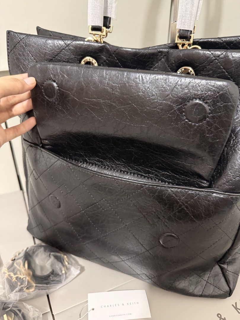 Charles&keith Duo quilted drawstring twoway backpack (Category: Cross-body Bags) located in Cavite. Submitted by miksycrls (Listing ID 1465624477, Image 3). Description: C& KEITH BAGS AVAILABLE✨👜🛍️ 📌REMINDER PLS READ BELOW ⬇️ ✨INCLUSION✨ 🔗TAG&DUSTBAG 🔗WHAT YOU SEE IS WHAT YOU GET 🔗manage your expectations items are MPO | Mall Pull Out 📩 TO ORDER | ASK DETAILS | PHOTO’S: Send me a private message! +60paperbag 💸:GCASHH/GOTYMEE 📍:IMUSCAVITE