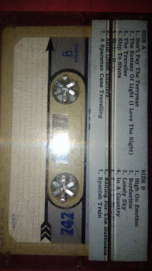 Chris de Burgh Cassette Tape (Category: CDs & DVDs) located in Makati City. Submitted by julz2026 (Listing ID 1465618881, Image 2). Description: - Price is fixed - With inlay and transparent casing - Very good condition.