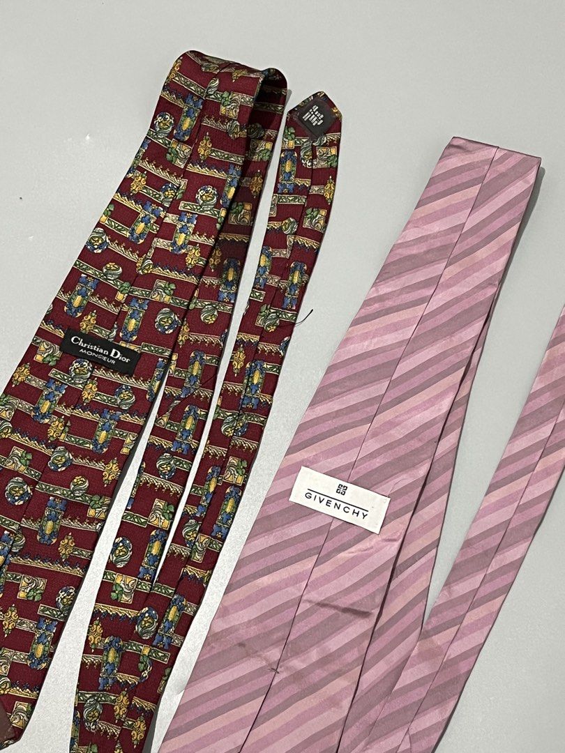 Christian Dior x Givenchy - Tie (Category: Ties) located in Cavite. Submitted by asianluxe (Listing ID 1465701546, Image 3). Description: Good condition Very presentable Need wash Authentic!.