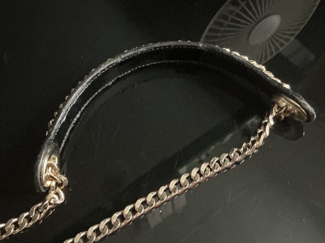 Christian door sling (Category: Shoulder Bags) located in Angeles City. Submitted by goodbuysathome (Listing ID 1465588158, Image 3). Description: Lp posted Sling bag gold hardware Add sf 55 Gcash payment.