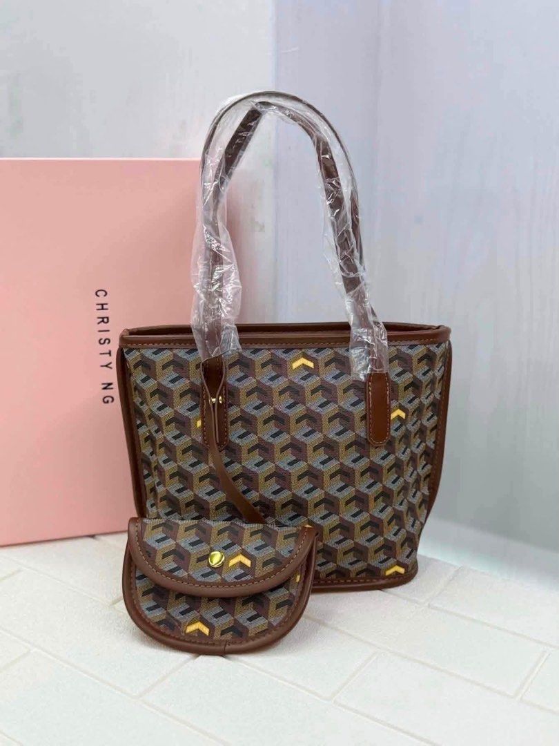 Christy Ng Brown Mini Tote Bag (Category: Tote Bags) located in Mandaluyong City. Submitted by bayline999 (Listing ID 1465609492, Image 1). Description: .