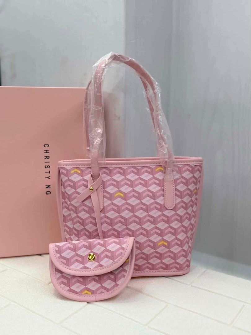 Christy Ng Pink Mini Tote Bag (Category: Tote Bags) located in Mandaluyong City. Submitted by bayline999 (Listing ID 1465609395, Image 1). Description: .