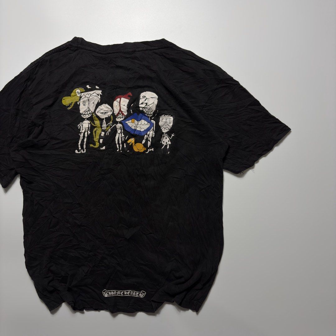 Chrome Hearts x Matty Boy Tee (Category: Tshirts & Polo Shirts ) located in Makati City. Submitted by tulakngdamit.ph (Listing ID 1465737572, Image 2). Description: WTS! Chrome Hearts x Matty Boy Tee Width: 21 Inches Length: 27 Inches Good Condition.