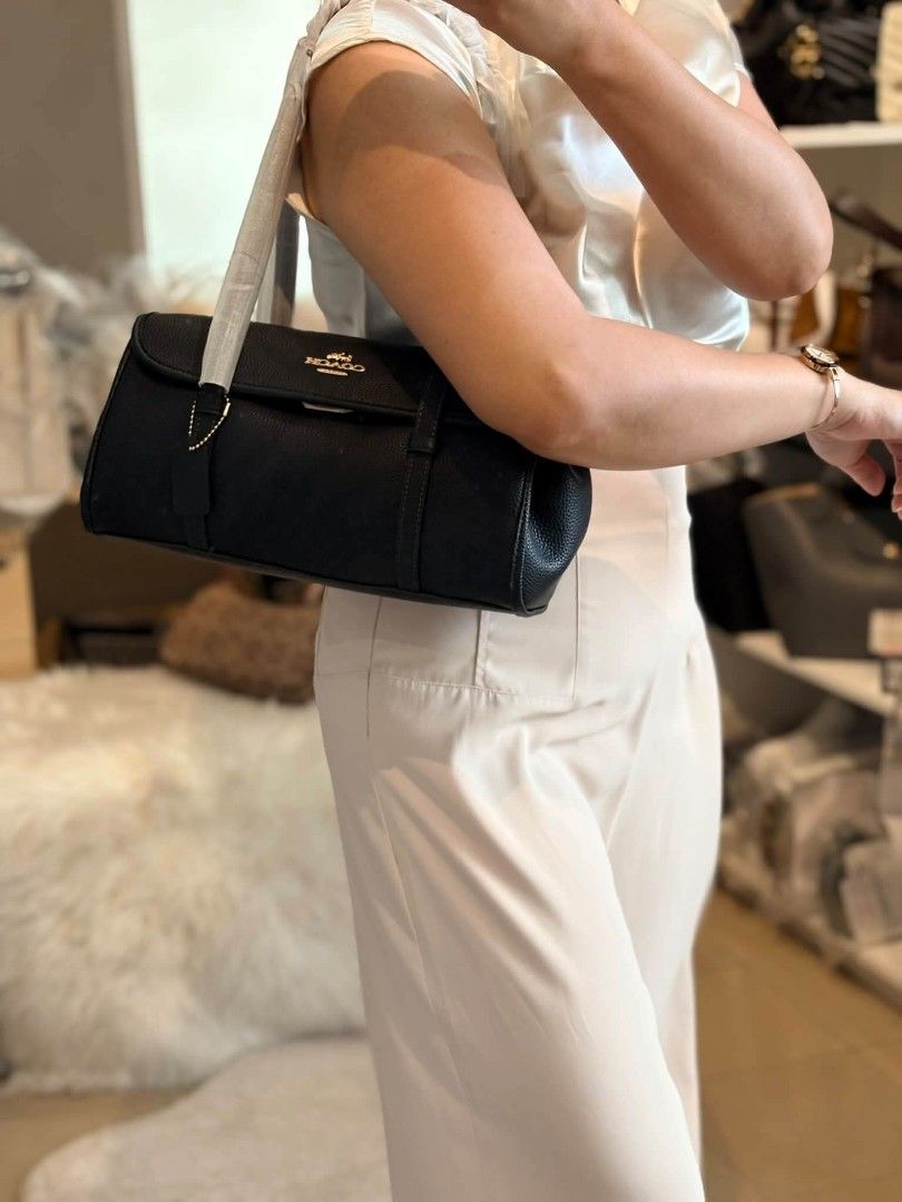Coach Bridget Shoulder Bag in Black (Category: Shoulder Bags) located in Quezon City. Submitted by bagsboutiqueph (Listing ID 1465622871, Image 2). Description: LAST PRICE POSTED. LIMITED STOCKS! BRANDNEW WITH INCLUSIONS. COLOR MAY SLIGHTLY VARY IN ACTUAL DUE TO LIGHTING AND CAMERA SETTING. OTHER PHOTOS WILL BE SEND DURING PURCHASE AND FOR SURE BUYERS ONLY. WHEN IN DOUBT, DO NOT ORDER. THANK YOU..