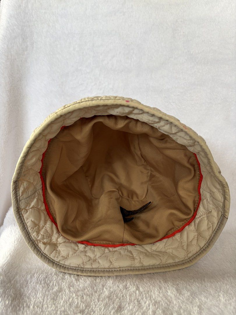 Coach Bucket hat (Category: Hats & Beanies) located in Roxas City. Submitted by rglnos (Listing ID 1465634952, Image 2). Description: coach bucket hat with minimal pink stain on tip of the hat..