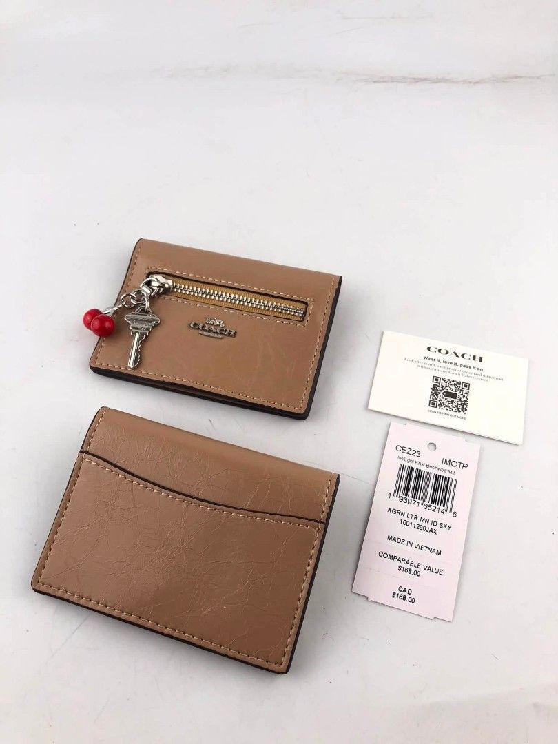 Coach Cardcase with Charm (Category: Wallets & Card holders) located in Quezon City. Submitted by bagsboutiqueph (Listing ID 1465592767, Image 3). Description: LAST PRICE POSTED. LIMITED STOCKS! BRANDNEW WITH INCLUSIONS. COLOR MAY SLIGHTLY VARY IN ACTUAL DUE TO LIGHTING AND CAMERA SETTING. OTHER PHOTOS WILL BE SEND DURING PURCHASE AND FOR SURE BUYERS ONLY. WHEN IN DOUBT, DO NOT ORDER. THANK YOU..