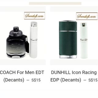 Scentloft Decants, Mini Sprays / Dab Bottles, bags / other accesssories Collection item 2