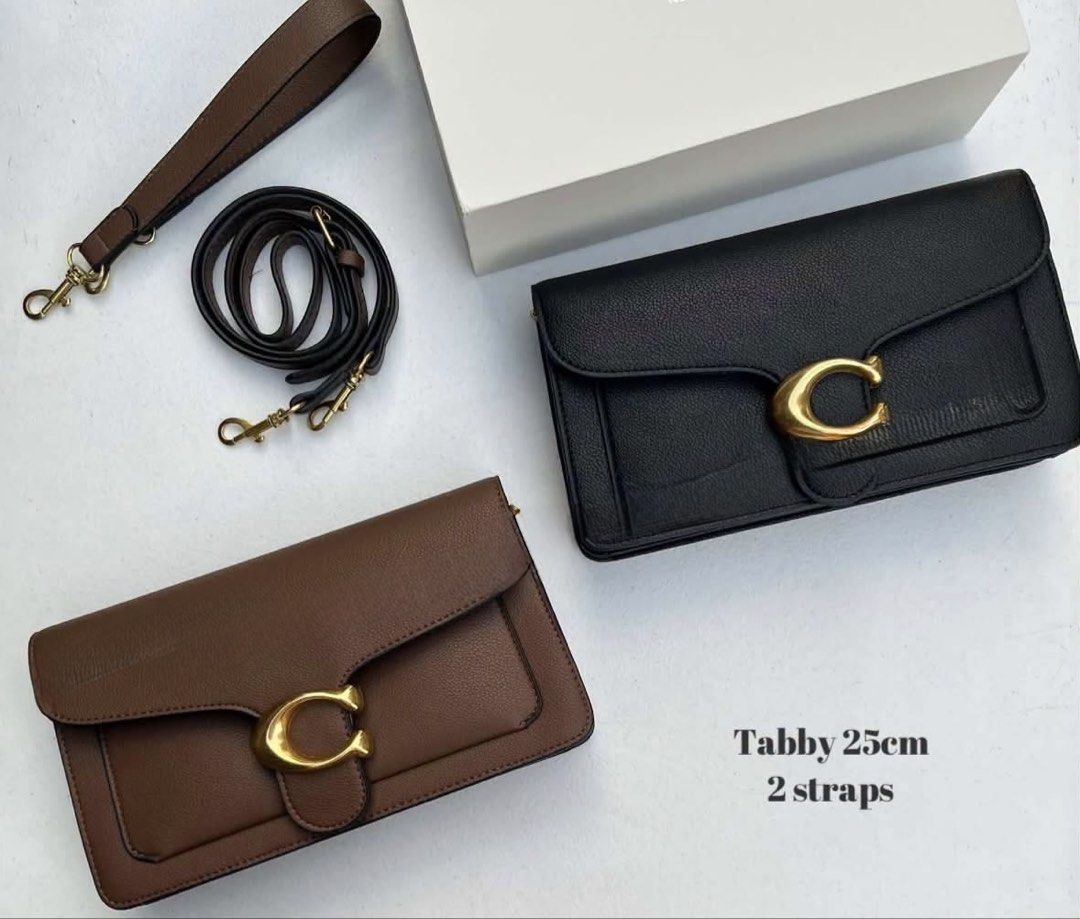 Coach tabby bag (Category: Shoulder Bags) located in Caloocan City. Submitted by thylina_west24 (Listing ID 1465647752, Image 1). Description: Fb page :Chic cosmetic crush Fb group:Chic cosmetic crush Coach Black Tabby Bag 🖤 Sleek, chic, and effortlessly timeless! Featuring Coach’s signature style in classic black, the Tabby bag adds a touch of modern luxury to any outfit—perfect for everyday elegance and stylish outings black color available on