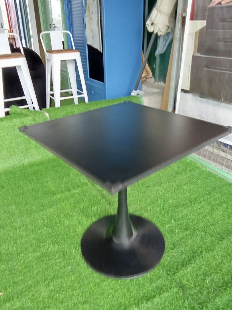 Coffee table (Category: Coffee & Tea Tableware) located in Binan City. Submitted by plesisrhin96177 (Listing ID 1465659783, Image 3). Description: Onhand For sale Coffee Table Black color Aluminum based.