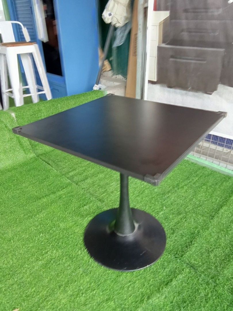 Coffee table (Category: Coffee & Tea Tableware) located in Binan City. Submitted by plesisrhin96177 (Listing ID 1465659783, Image 2). Description: Onhand For sale Coffee Table Black color Aluminum based.