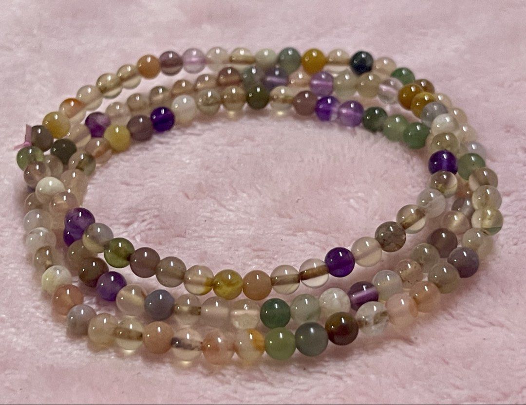 Colorful Agate 3laps (Category: Bracelets) located in Manila. Submitted by Crystal_Oracle (Listing ID 1465587055, Image 1). Description: Agate is associated with rebalancing and harmonising the body, mind and spirit. It is thought to cleanse and stabilise the aura, helping to transform negativity into positive energy. Agate is also believed to support mental clarity, concentration, perception and analytical abilities. Its calming energy is associ