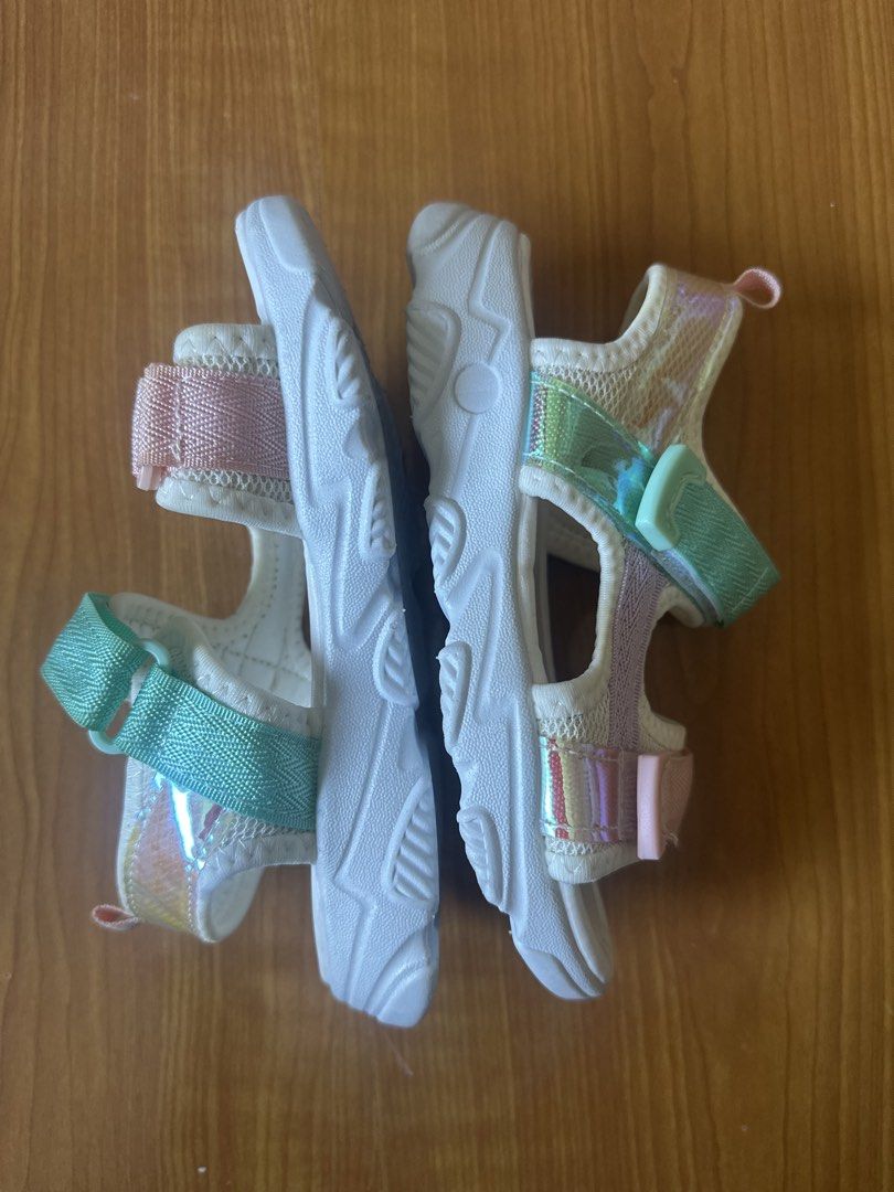Colorful Sandals (Category: Babies & Kids Fashion) located in Tarlac. Submitted by inlovewithbagsph (Listing ID 1465610190, Image 2). Description: Size 30.