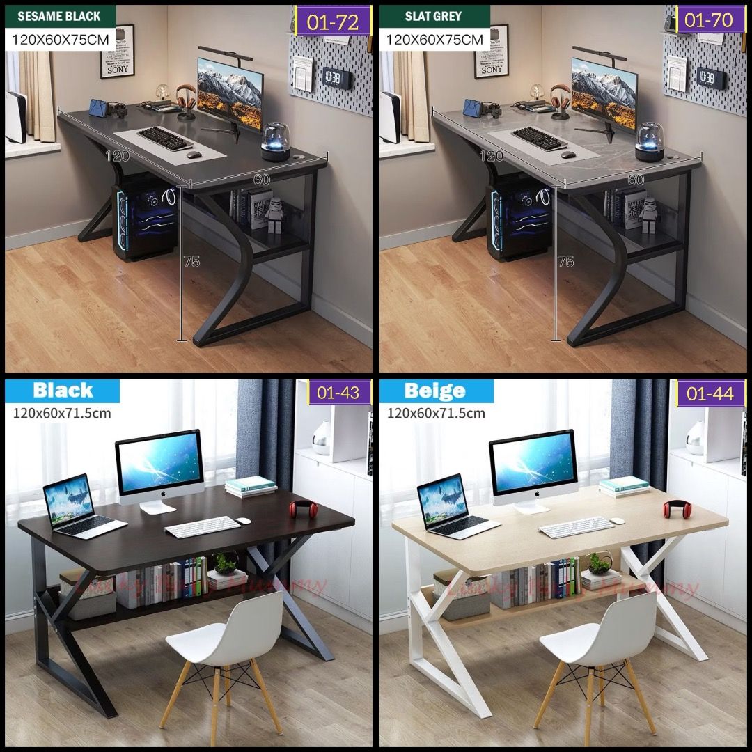 Computer Table | Study Table | Basic Modern Home students Table | Living Home Basic Table | Office Table (Category: Tables & Sets) located in Singapore. Submitted by singapore_shop (Listing ID 1465672617, Image 2). Description: 🏆Authentic Professional Seller Approved By Carousell🏆 🔥Hot Selling Computer Table SG Ready Stocks🔥 🚚 Free Delivery Within 1-2 Working days Price Starting From $74 💬 Feel Free To Chat Us For More Details and Models .