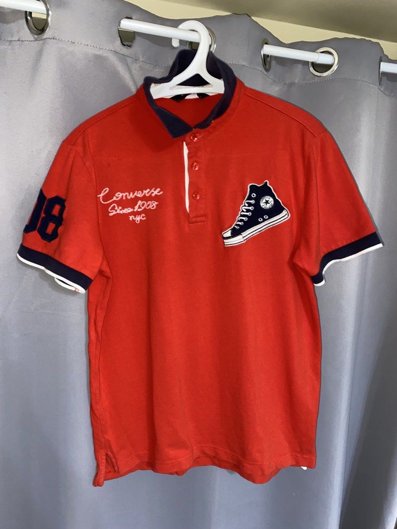 Converse All Star Chuck Taylor polo (Category: Tshirts & Polo Shirts ) located in Manila. Submitted by tysofly (Listing ID 1465748903, Image 1). Description: W - 19.5 L - 26.5 .
