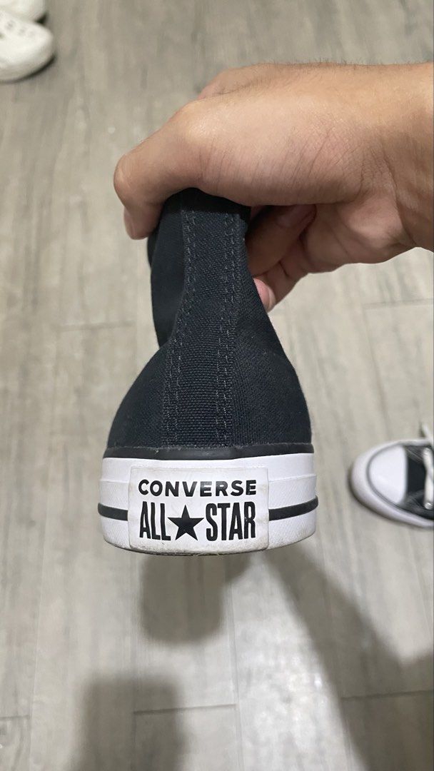 Converse chuck taylor allstar high (Category: Sneakers) located in Las Pinas. Submitted by tinngonzaga (Listing ID 1465688270, Image 3). Description: Almost brand new Only used twice Size 7 mens/40 eu/9 womens/24.5 cm Original No box.