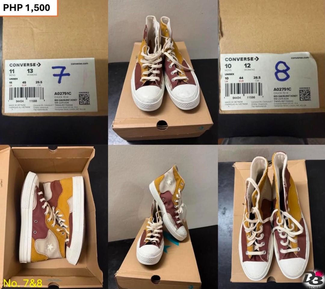 Converse Shoes Honey (Category: Sneakers) located in Minglanilla. Submitted by dthreestore (Listing ID 1465645600, Image 3). Description: ▪︎Php 1,500 ▪︎Brand New Authentic ▪︎Follow us on Facebook: D3 Store ▪︎Mode of Payment: Cash/Gcash 🚚 Maxim / J&T (Shipping fee will be shouldered by the buyer) 📍Meet-up (Minglanilla, Cebu) .