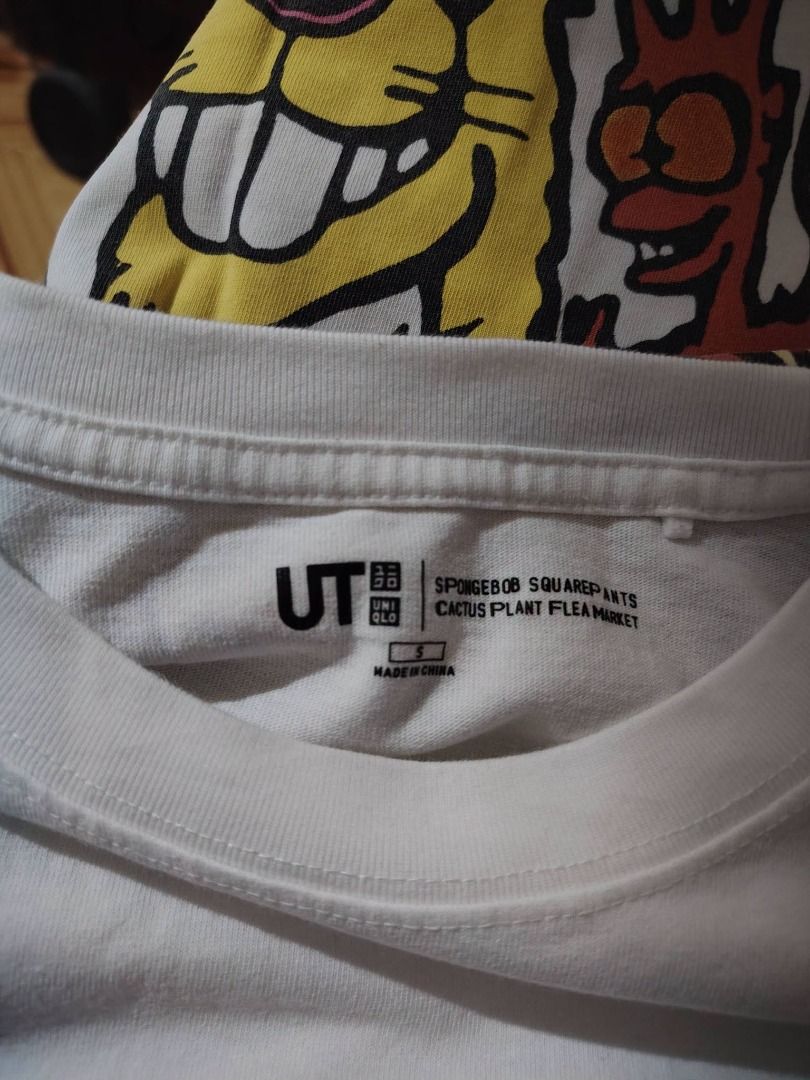 CPFM x UT x SPONGEBOB COLLABORATION TEE // Medium (Category: Tshirts & Polo Shirts ) located in Legazpi City. Submitted by urbangarmentsarch4500 (Listing ID 1465692168, Image 2). Description: CPFM x UT x SPONGEBOB COLLABORATION TEE Good As New Fit Medium W 20 L 26 NO ISSUE👾 GRAB 650 (Automatically YOURS)⛓️ --- ‼️w/ FREE STICKERS FOR EVERY PURCHASE⁉️ 🛒🛒🛒 BUY. SELL. TRADE. CONSIGN🗣️🤝🏼 BLESS THY HUSTLE! 🧿✨.