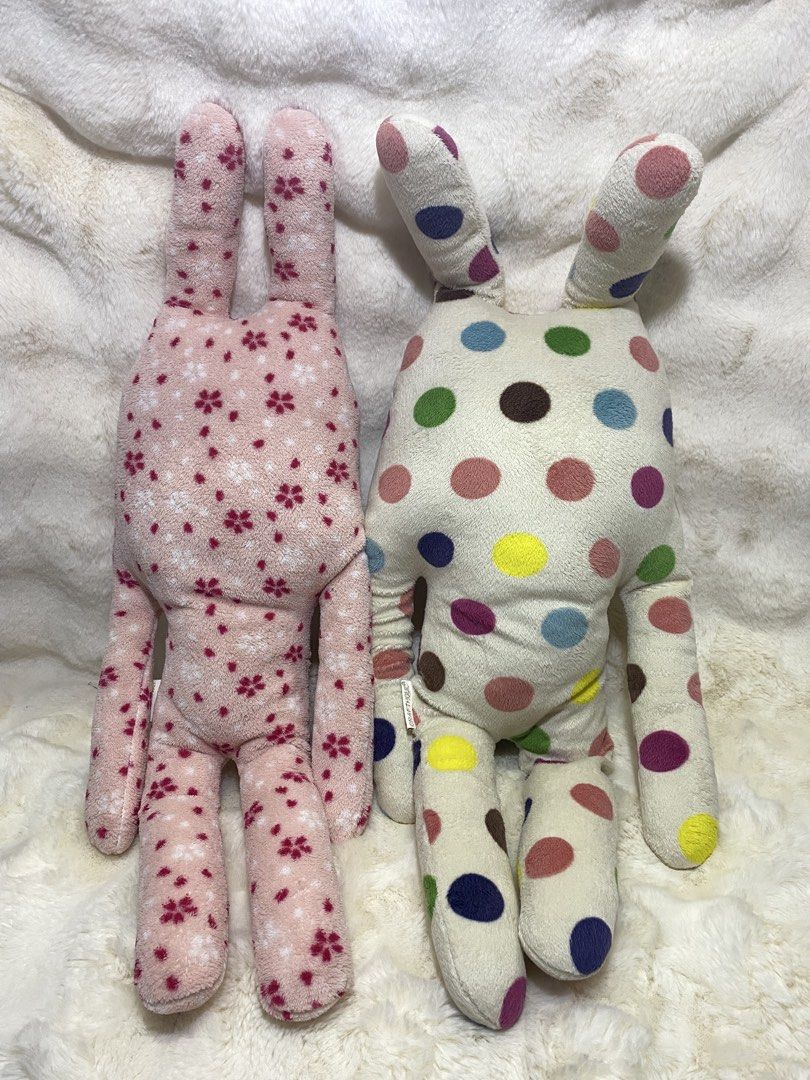 Craftholic plush bundle (Category: Plushies & Soft Toys) located in Kalibo. Submitted by ollie_stuffshop (Listing ID 1465584988, Image 2). Description: Polka: 68cm x 23cm Sakura: 66cm x 19cm Before you send your inquiries: ❗️Last Price is already posted ❗️Manage your expectations, WYSIWYG ❗️May need washing ❗️Dropoff is every Wednesday & Sunday.