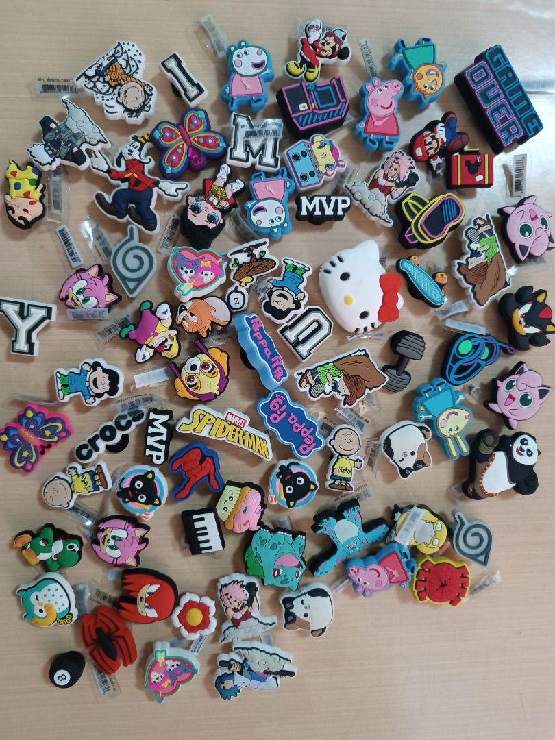 Crocs Jibbitz (Category: Other Accessories) located in Rizal. Submitted by hiraya16 (Listing ID 1465634733, Image 1). Description: 75 each 5pcs minimum.