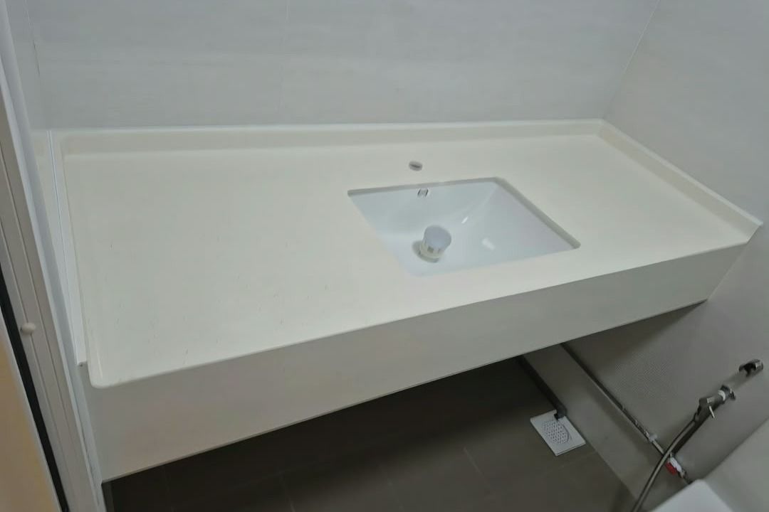 Customize Vanity Basin Solid Surface (Category: Other Kitchen Appliances) located in Singapore. Submitted by directfactorycountertop (Listing ID 1465599136, Image 1). Description: We are Quartz & Sintered Stone direct factory since 1994🙏🏻 We have our own showroom and factory to fabricate and show sample slab to customer in Singapore👍🏻 ‼️‼️ IMPORTANT ‼️‼️ ‼️‼️ IMPORTANT ‼️‼️ ‼️‼️ IMPORTANT ‼️‼️ (Very important so must repeat three times) 📢 Pr