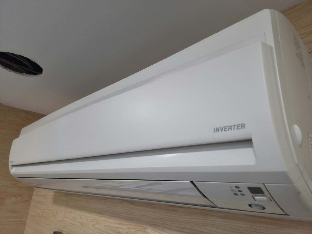HEAVY DUTY 3.0 HP DAIKIN INVERTER AC (Category: Air Conditioning and Heating) located in Manila. Submitted by danayamiracle (Listing ID 1465617219, Image 1). Description: - Brand/Model: Daikin Inverter Split Type AC (Indoor: FTKS71GVMA + Matching Outdoor Condenser) - Power Supply: 220-240V / 50Hz or 220-230V / 60Hz - Weight: Indoor unit is 12 kg - Condition: Great cooling performance, taken down properly during office separation. - deep cleaned a