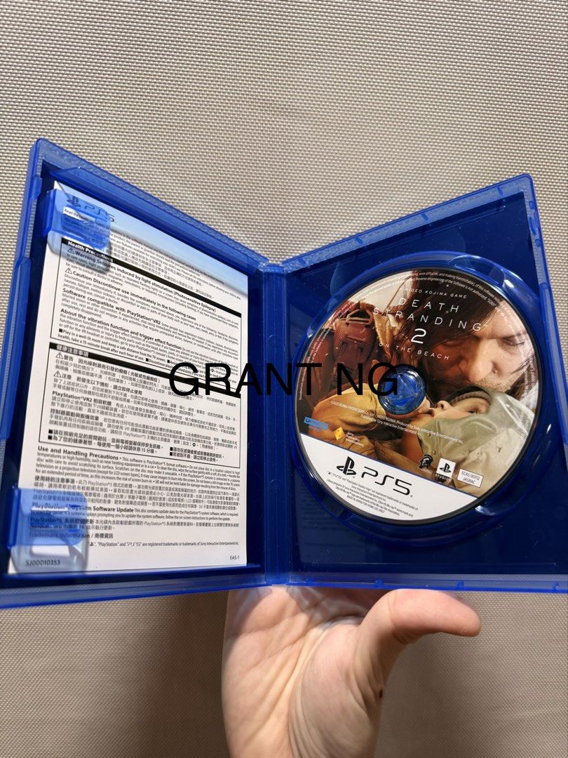 Death Stranding 2: On the Beach (Category: PlayStation) located in San Juan City. Submitted by grantandreng (Listing ID 1465640486, Image 3). Description: Death Stranding 2 PS5 No issues Location: - Greenhills San Juan - SM Cherry Antipolo (weekdays) Or shipping at buyer’s expense.